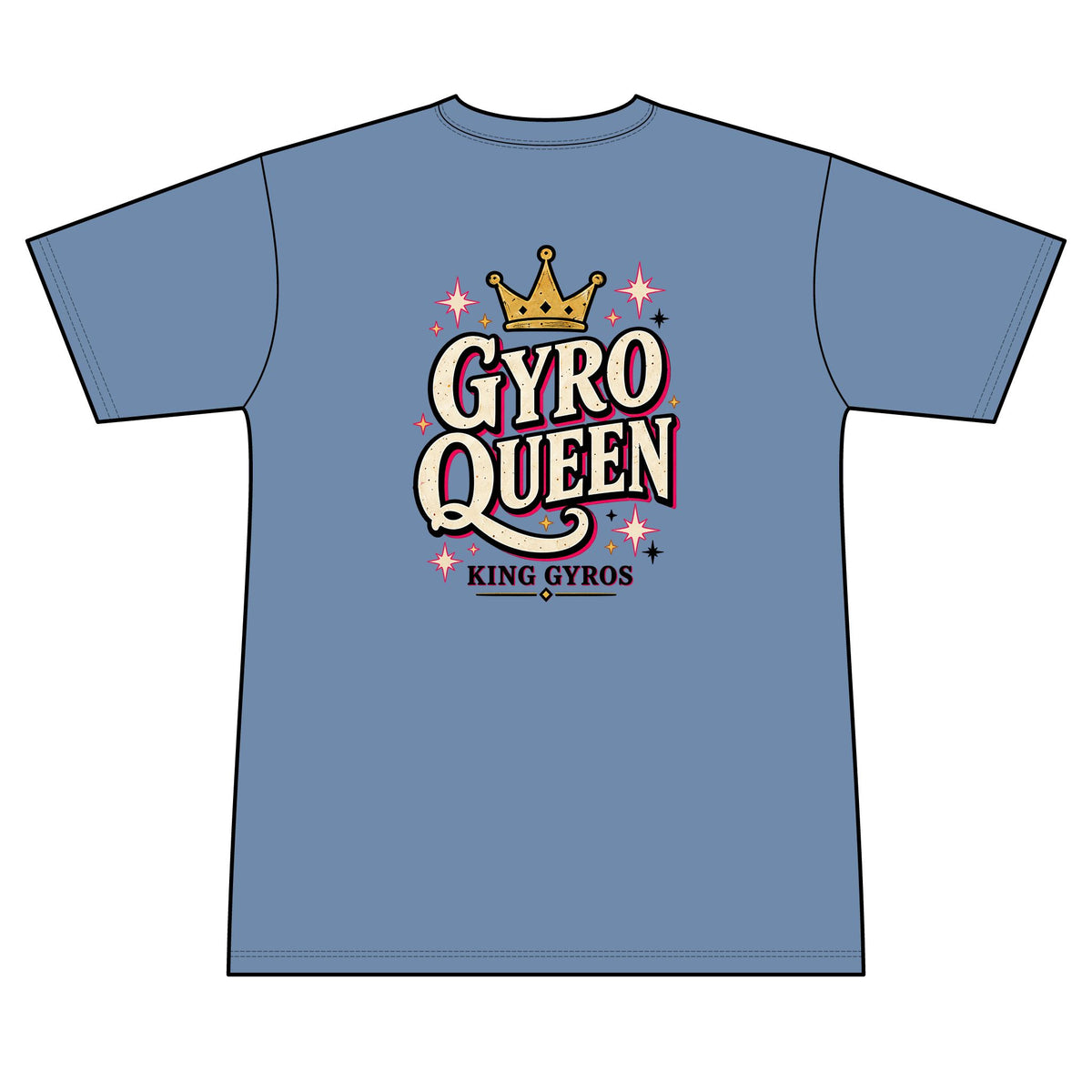Gyro Queen - 100% Polyester Unisex Tee