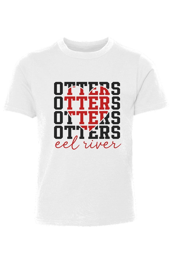 Love Otters Youth Cotton Crew
