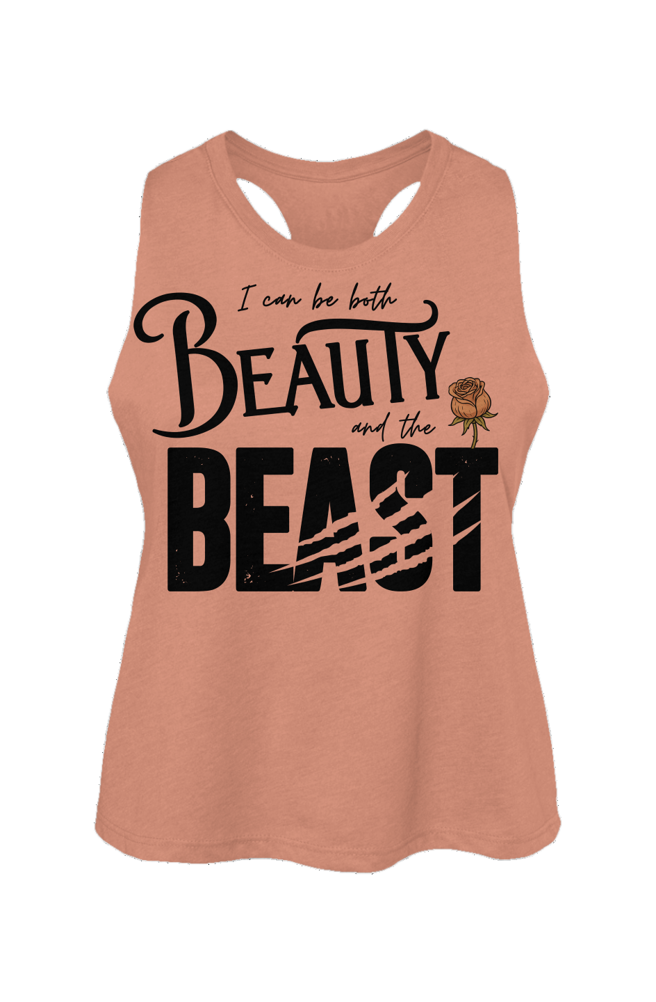Beauty and the Beast Crop Tank