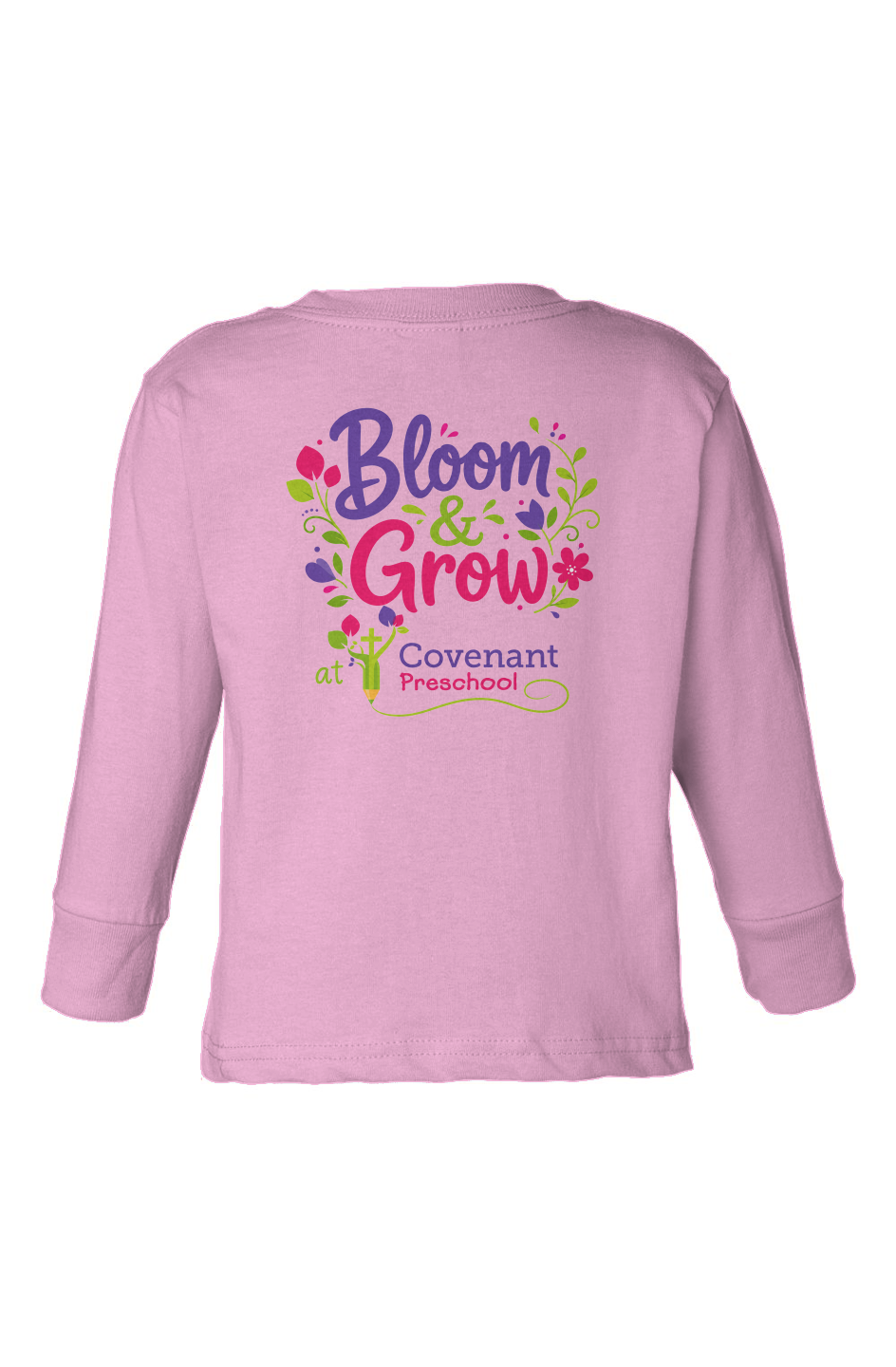 Bloom and Grow Long Sleeve Toddler Tee