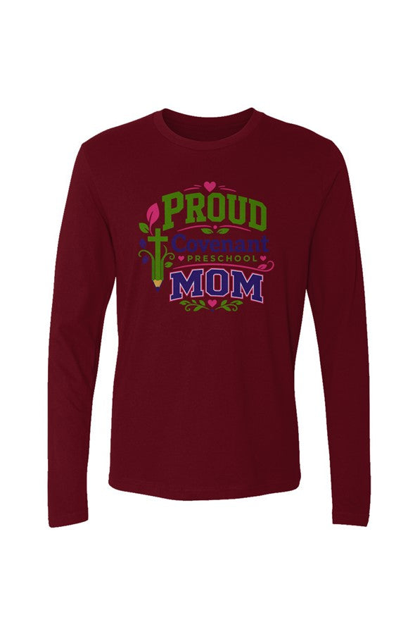 Preschool Mom Unisex Long Sleeve Tee