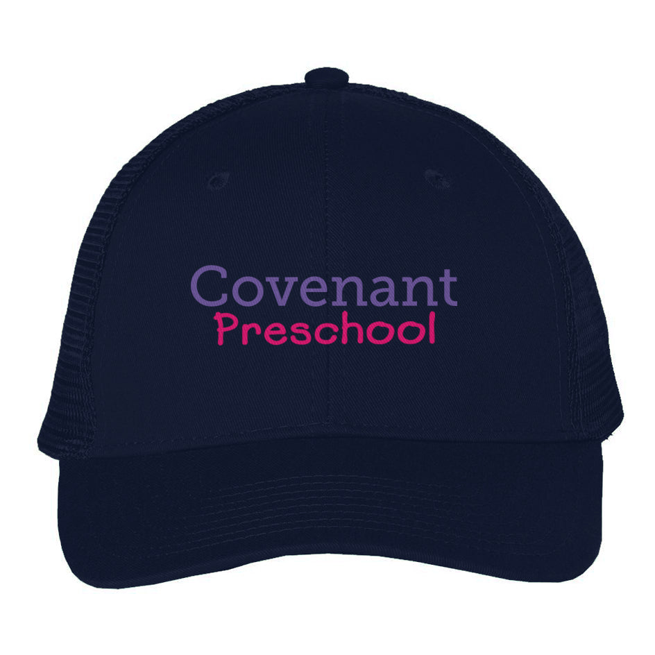 Embroidered Snapback Trucker Cap