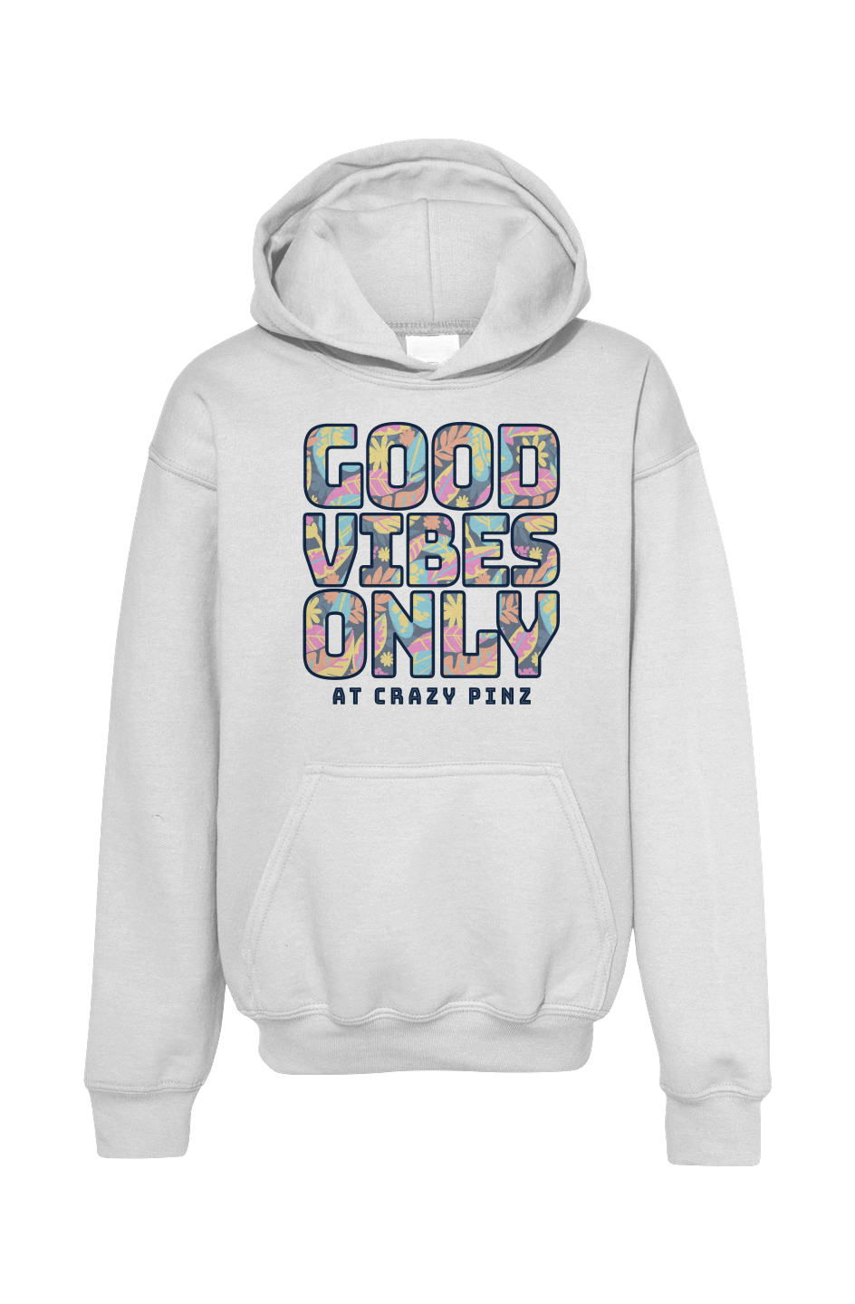 Good Vibe at Crazy Pinz Youth Hoodie