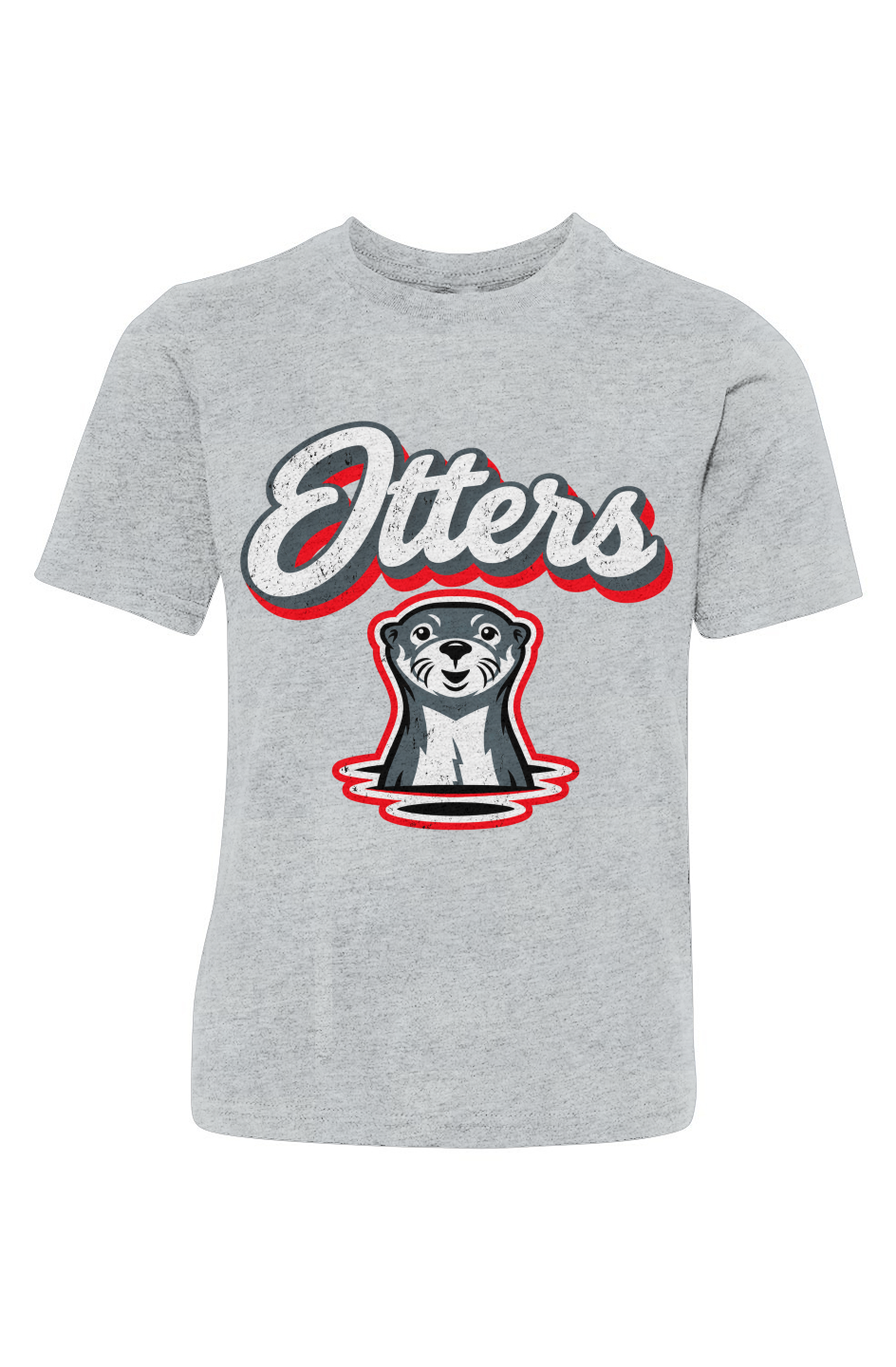 Otters Logo Youth Triblend Tee