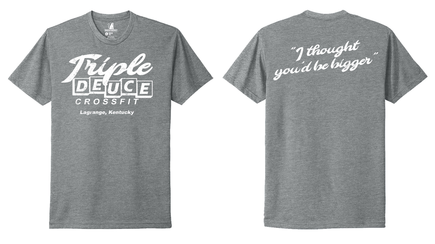 Triple Deuce Custom Tee (grey)