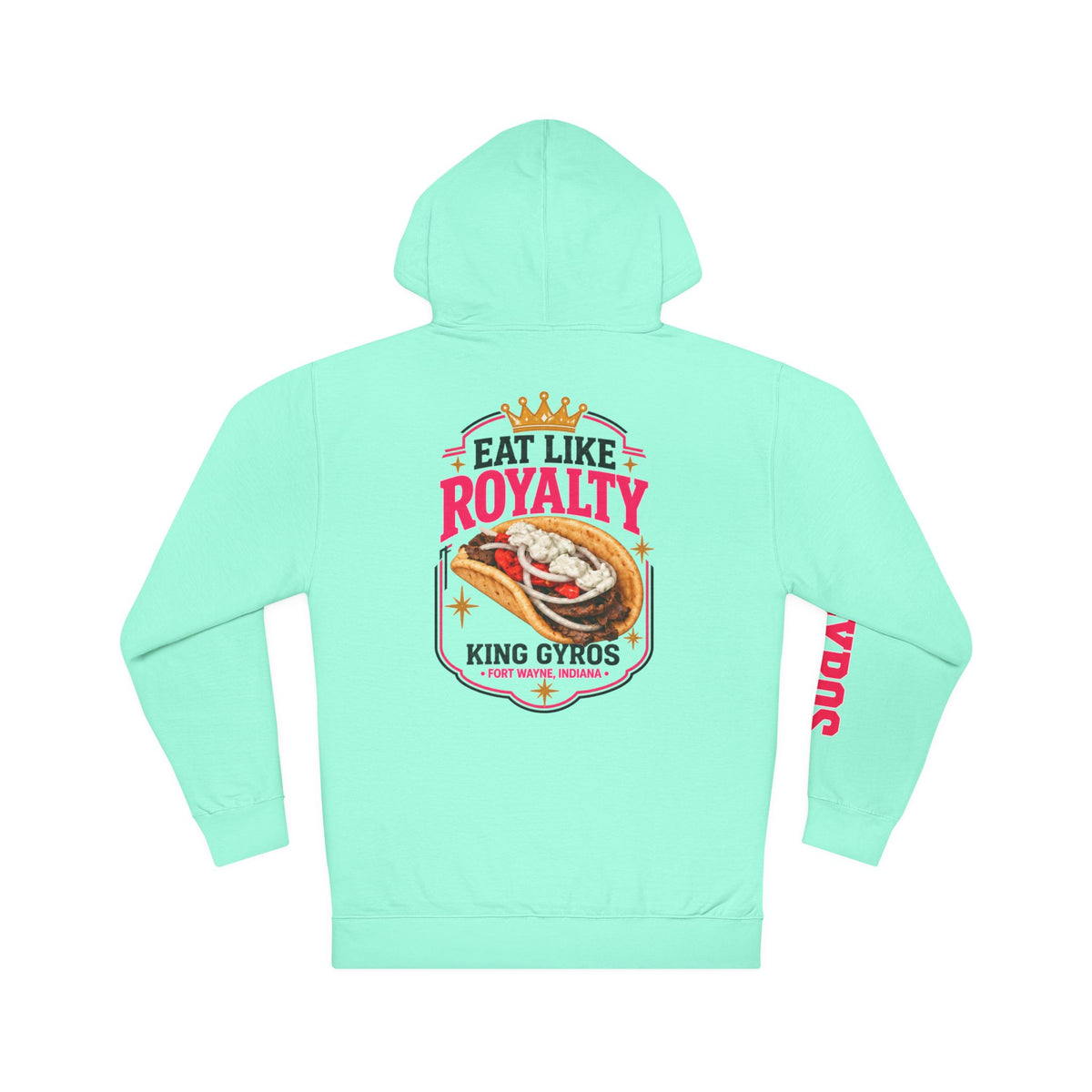Eat Like Royalty - Midweight Unisex Hoodie
