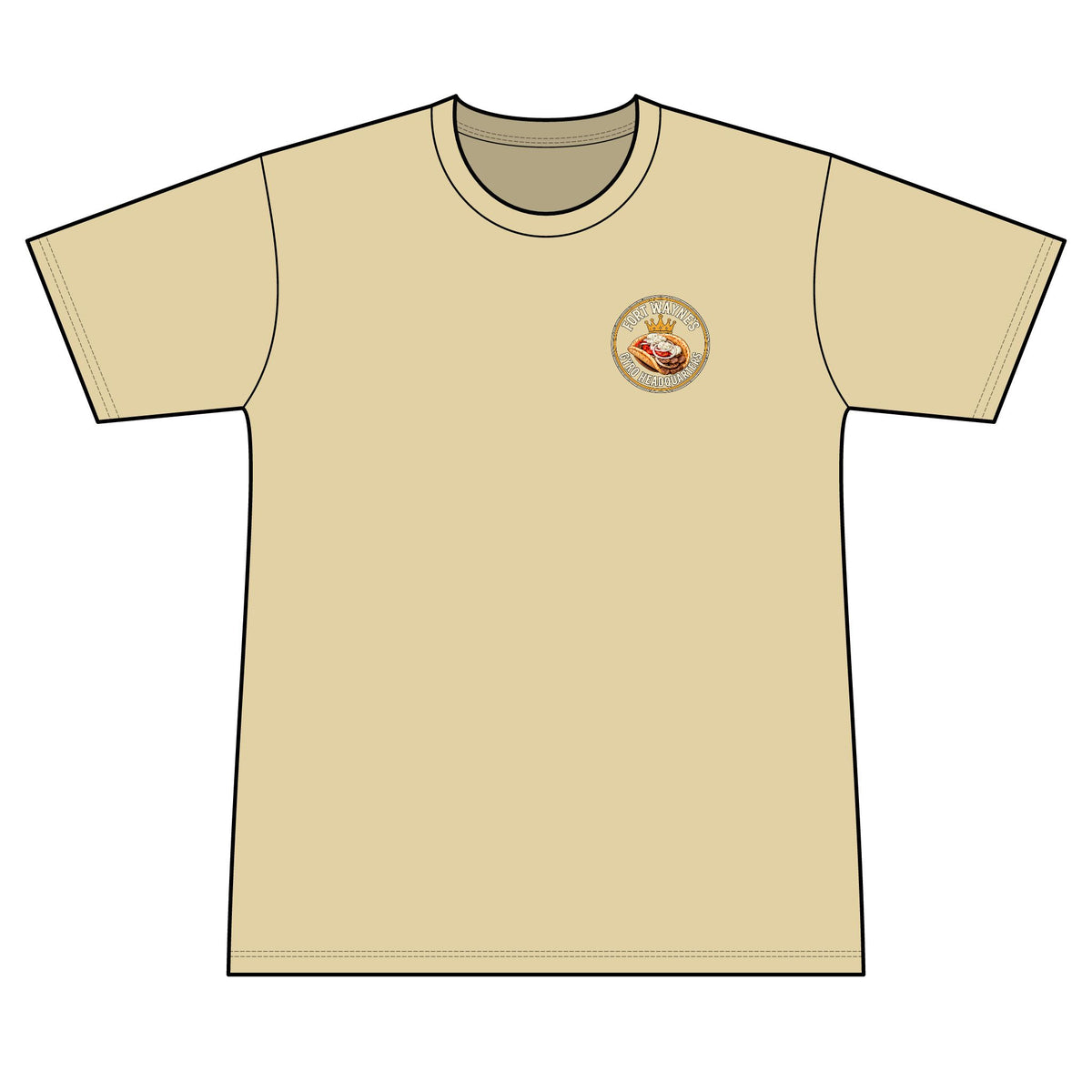 Gyro Headquarters - 100% Polyester Unisex Tee