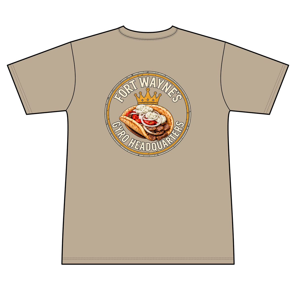 Gyro Headquarters - 100% Polyester Unisex Tee