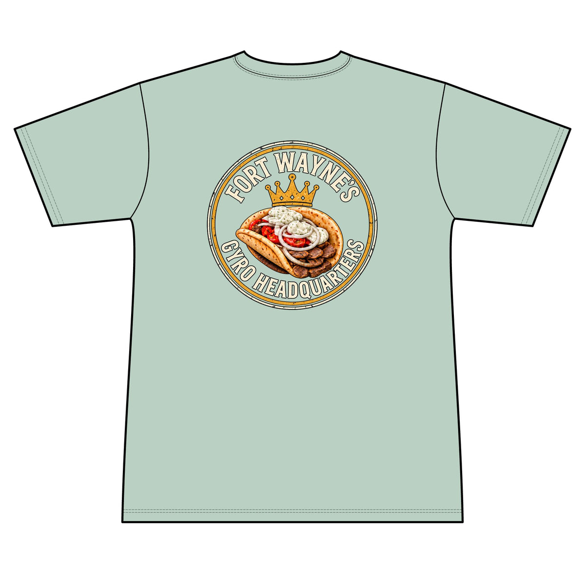 Gyro Headquarters - 100% Polyester Unisex Tee
