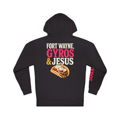 Gyros & Jesus - Midweight Unisex Hoddie