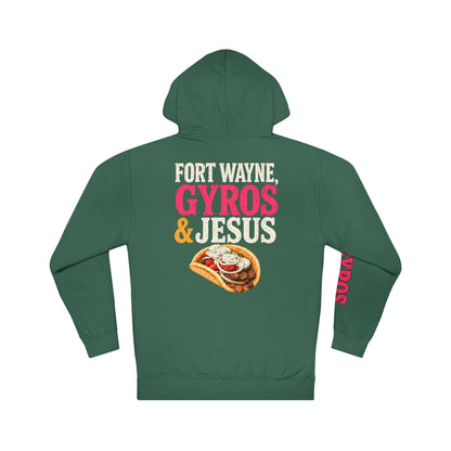Gyros & Jesus - Midweight Unisex Hoddie