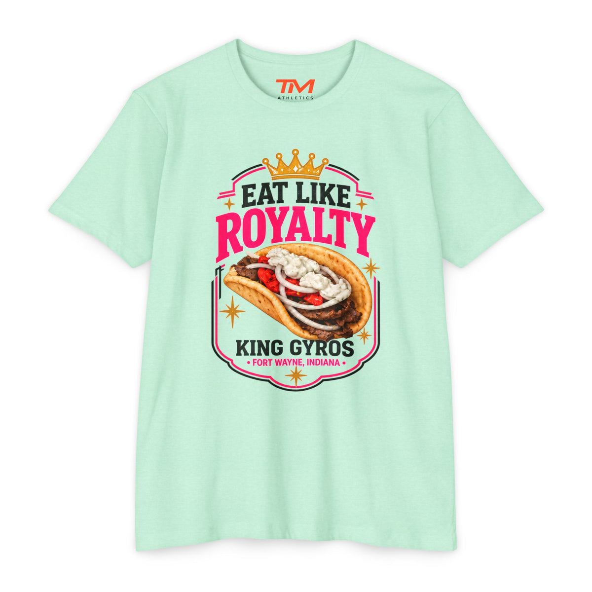 Eat Like Royalty - Lightweight CVC Unisex Tee
