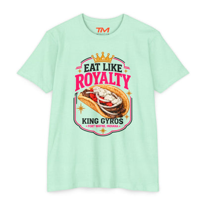 Eat Like Royalty - Lightweight CVC Unisex Tee