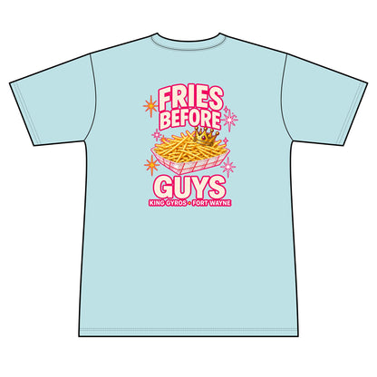 Fries Before Guys - 100% Polyester Unisex Tee