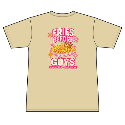 Fries Before Guys - 100% Polyester Unisex Tee