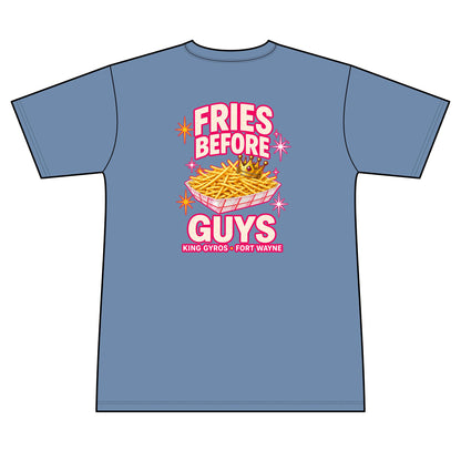 Fries Before Guys - 100% Polyester Unisex Tee