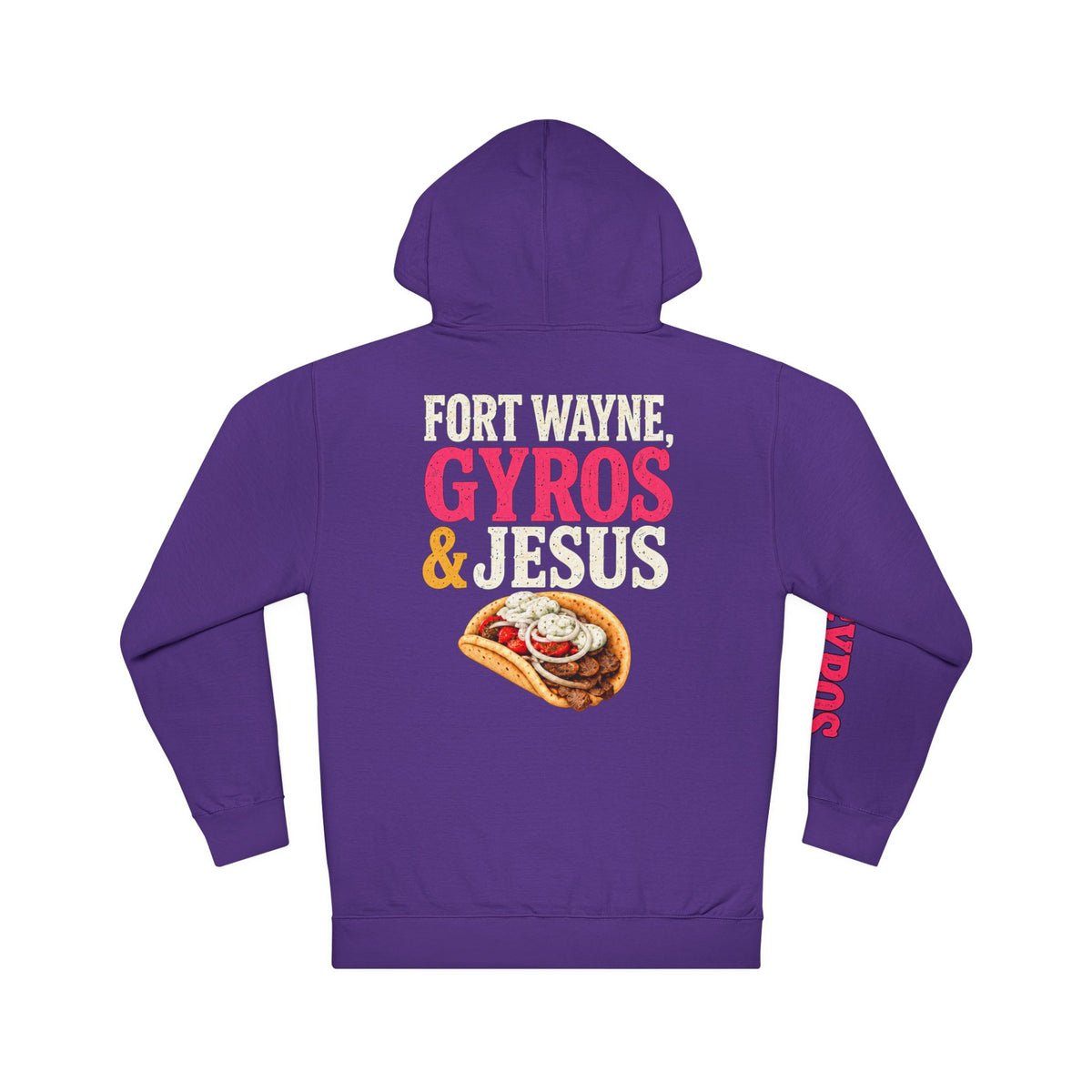 Gyros & Jesus - Midweight Unisex Hoddie