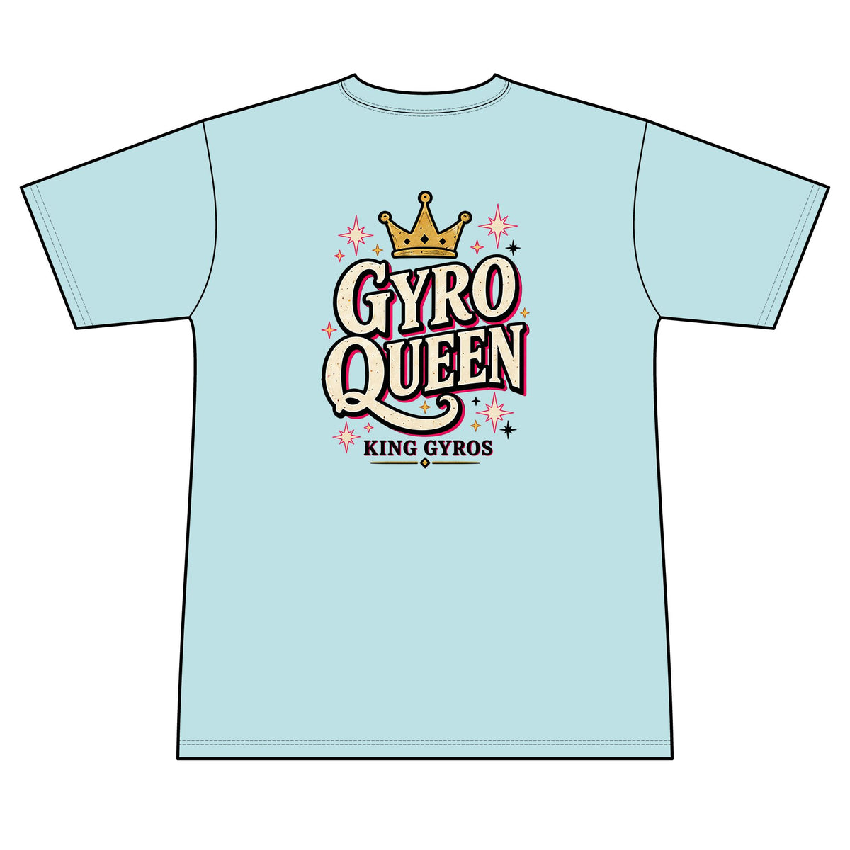 Gyro Queen - 100% Polyester Unisex Tee