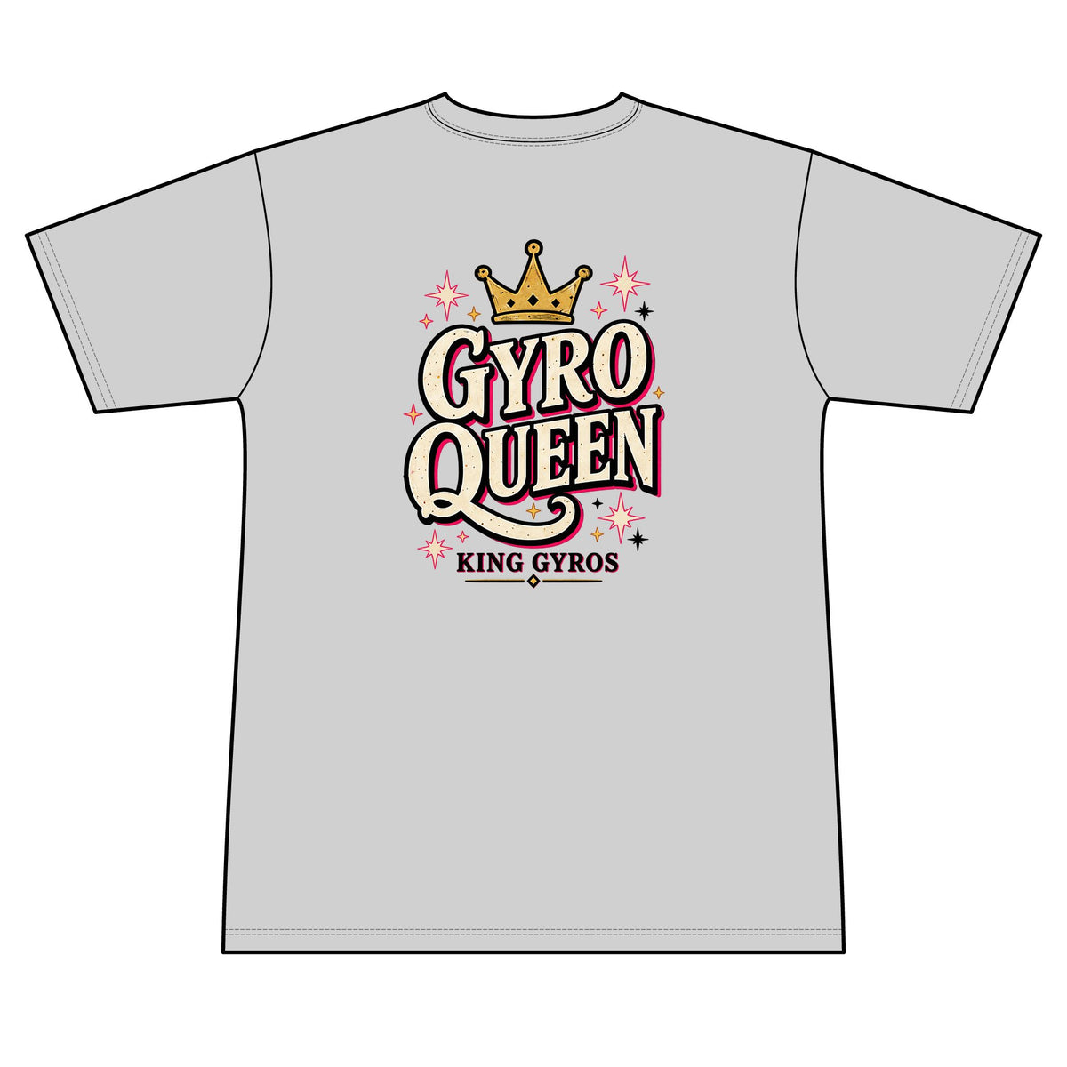 Gyro Queen - 100% Polyester Unisex Tee