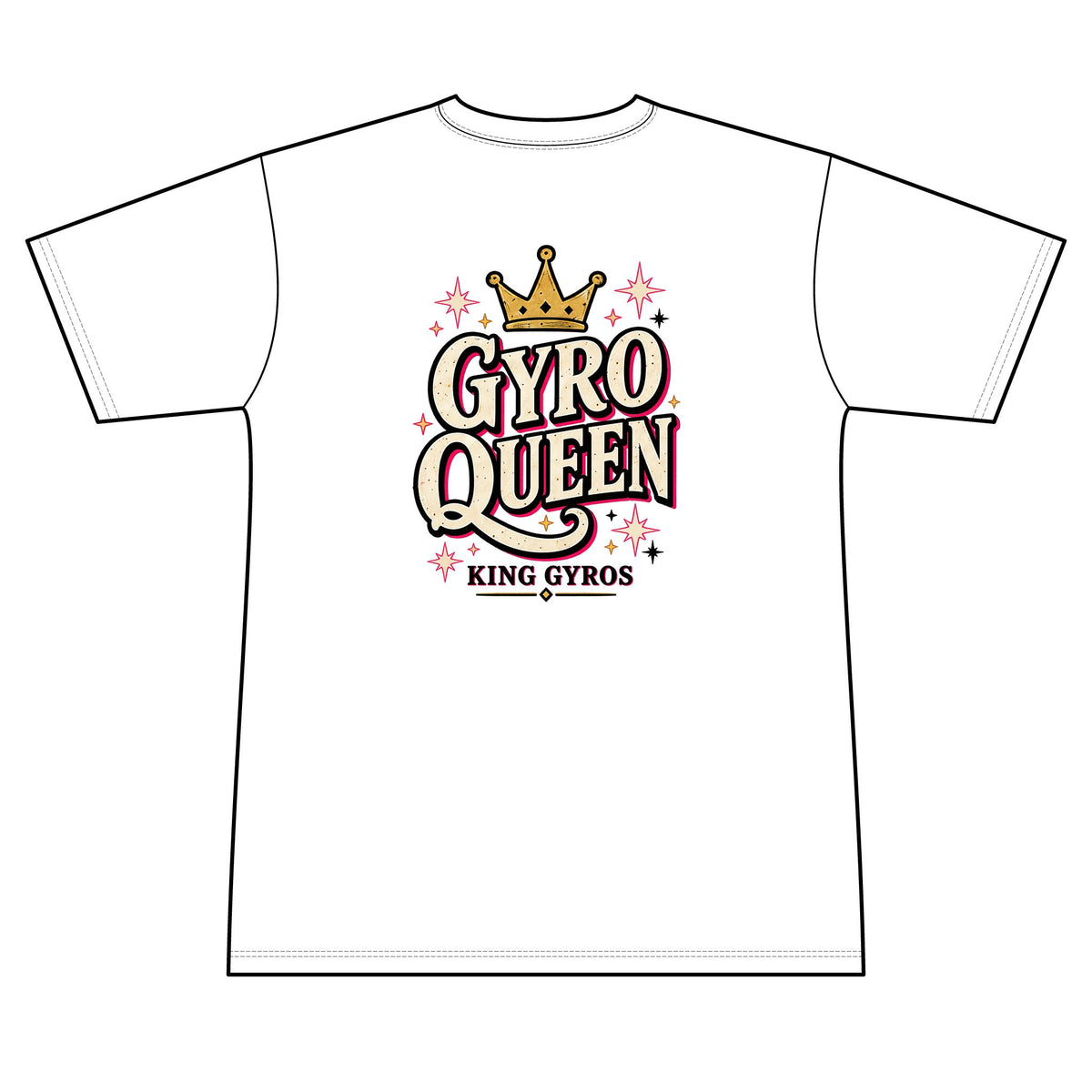 Gyro Queen - 100% Polyester Unisex Tee