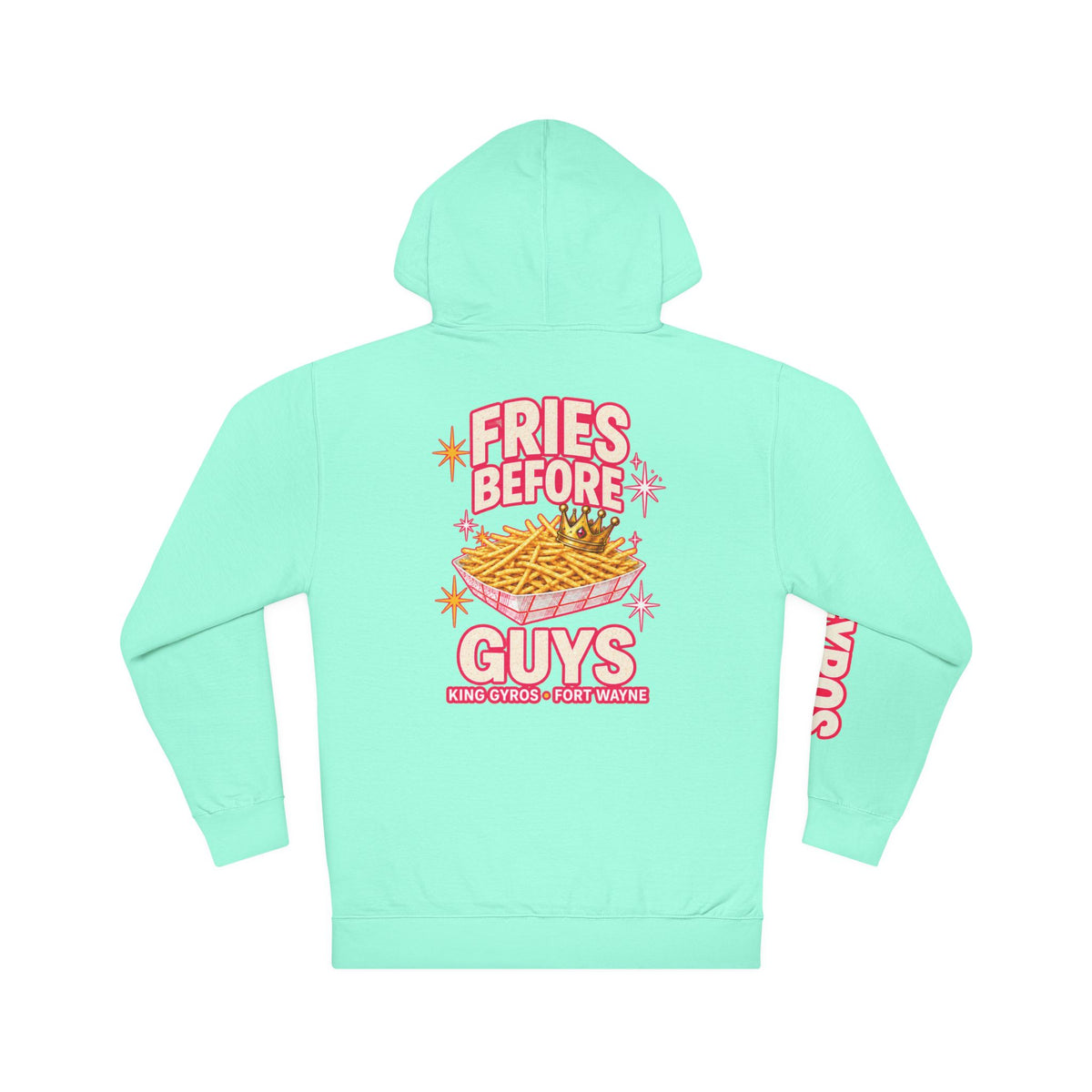 Fries Before Guys - Midweight Unisex Hoodie