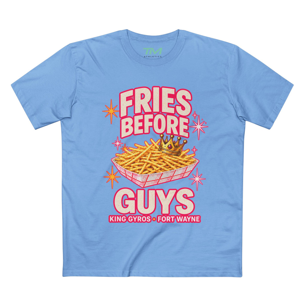 Fries Before Guys - Midweight Cotton Unisex Tee