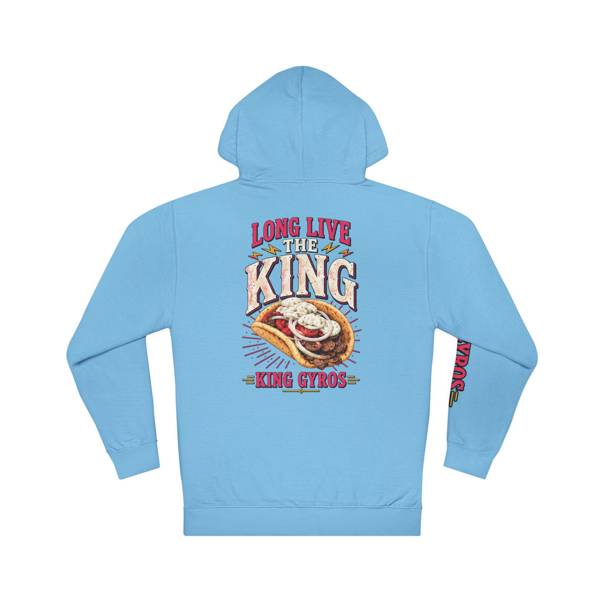 Long Live The King Gyros - Midweight Unisex Hoodie