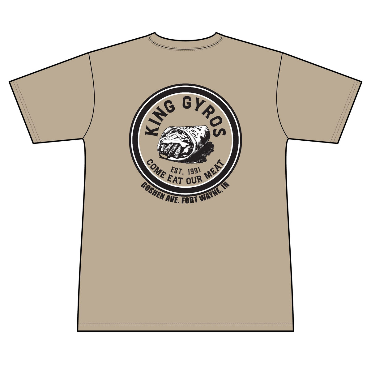 Come Eat Our Meat 100% Polyester Unisex Tee