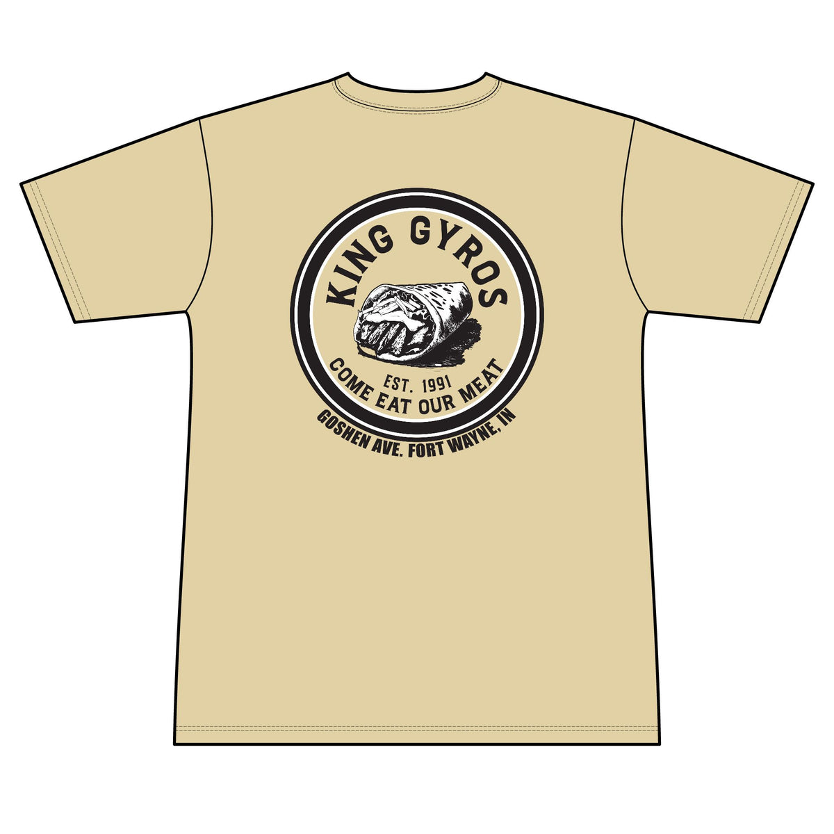 Come Eat Our Meat 100% Polyester Unisex Tee