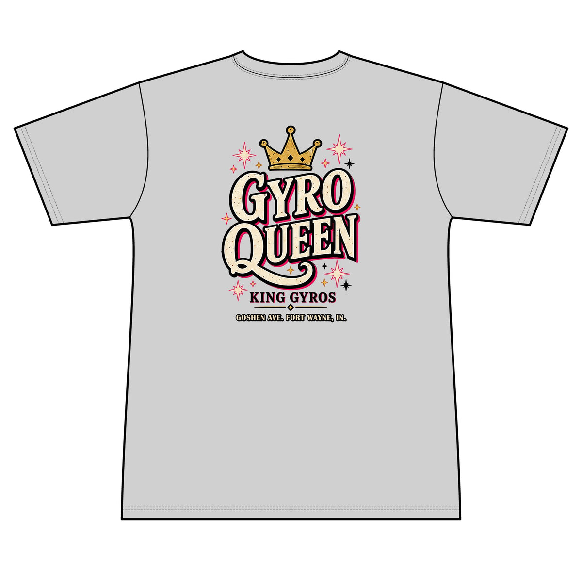 Gyro Queen 100% Polyester Unisex Tee