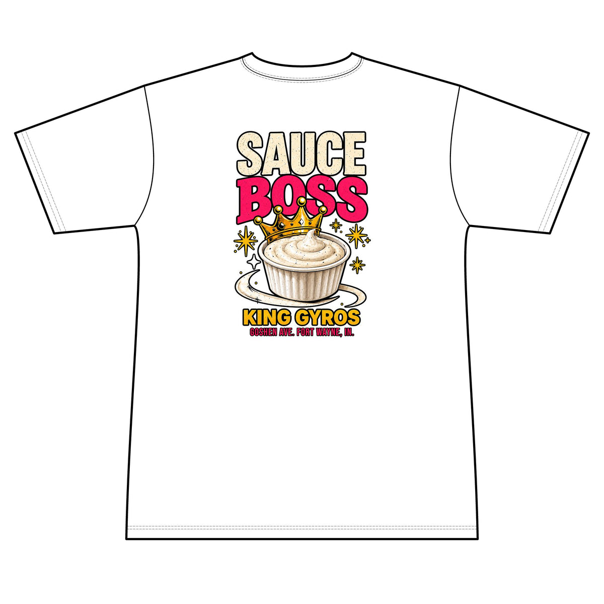 Sauce Boss 100% Polyester Unisex Tee