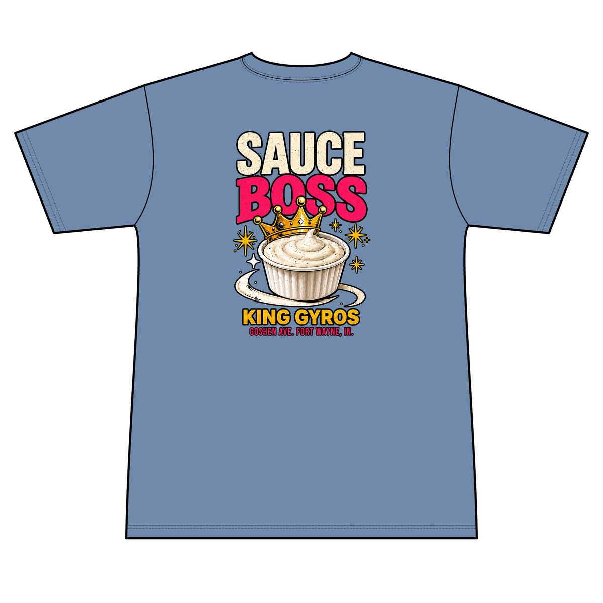Sauce Boss 100% Polyester Unisex Tee