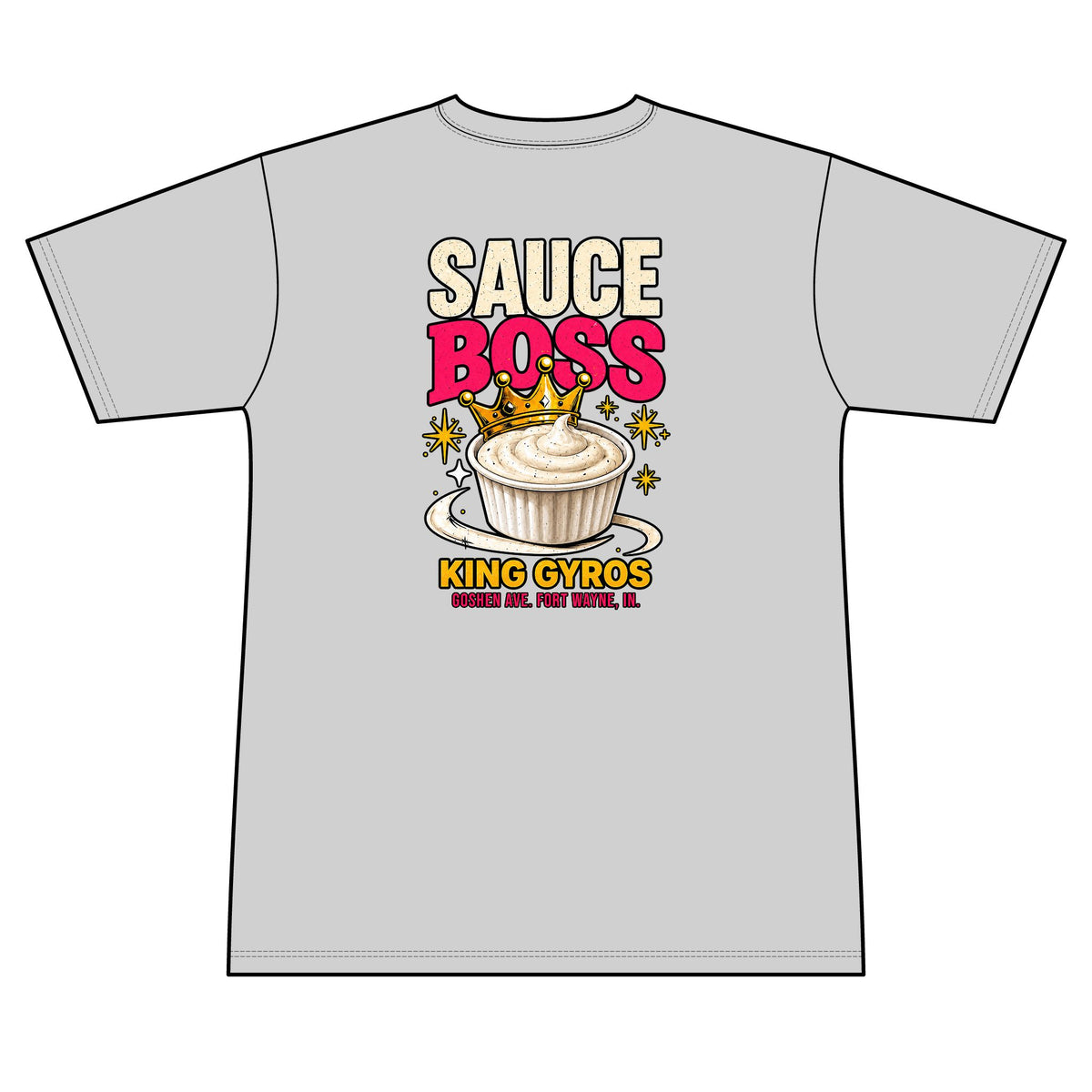 Sauce Boss 100% Polyester Unisex Tee