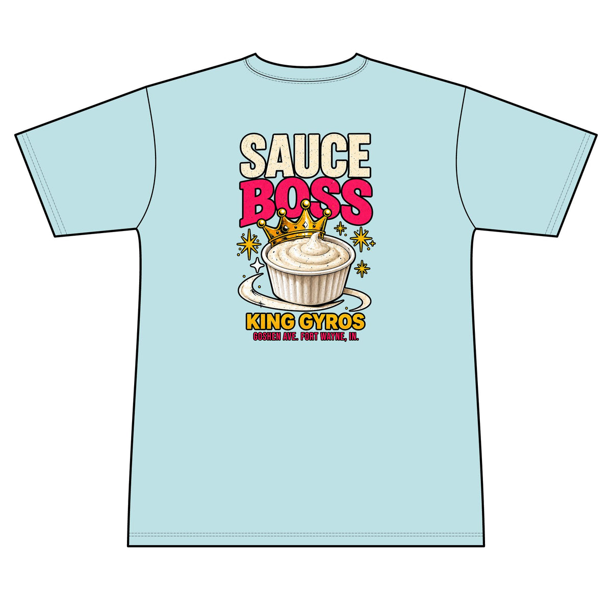 Sauce Boss 100% Polyester Unisex Tee