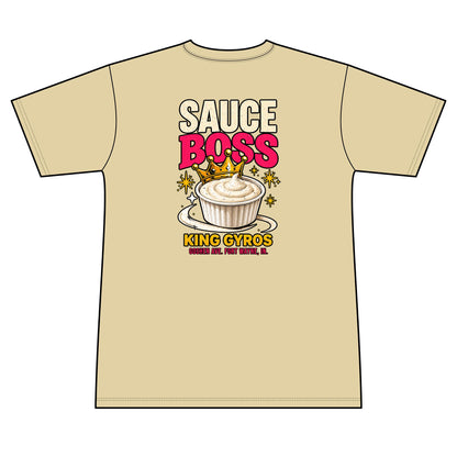Sauce Boss 100% Polyester Unisex Tee