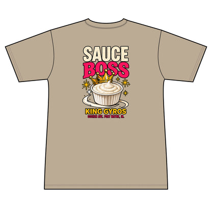 Sauce Boss 100% Polyester Unisex Tee