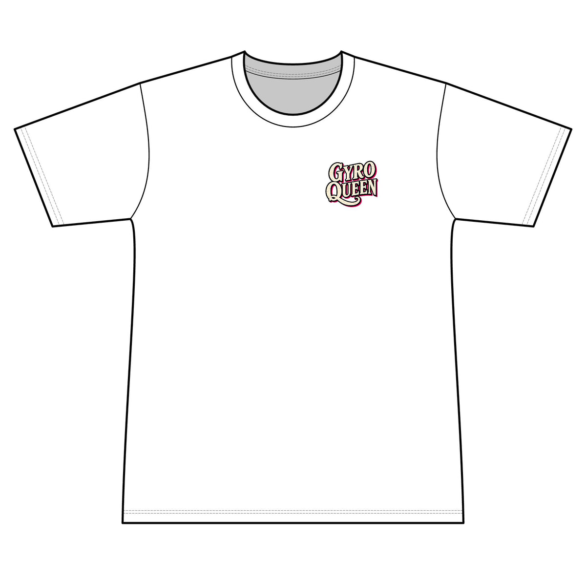 Gyro Queen - 100% Polyester Unisex Tee