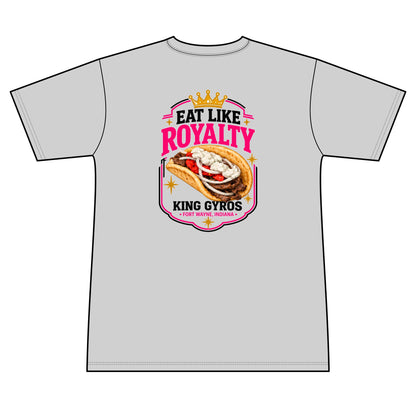 Eat Like Royalty - 100% Polyester Unisex Tee