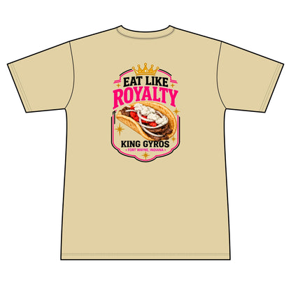 Eat Like Royalty - 100% Polyester Unisex Tee