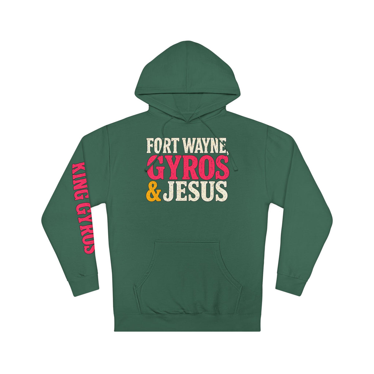 Gyros & Jesus - Midweight Unisex Hoddie