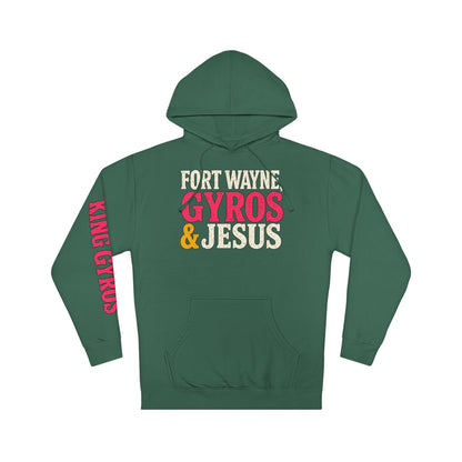 Gyros & Jesus - Midweight Unisex Hoddie