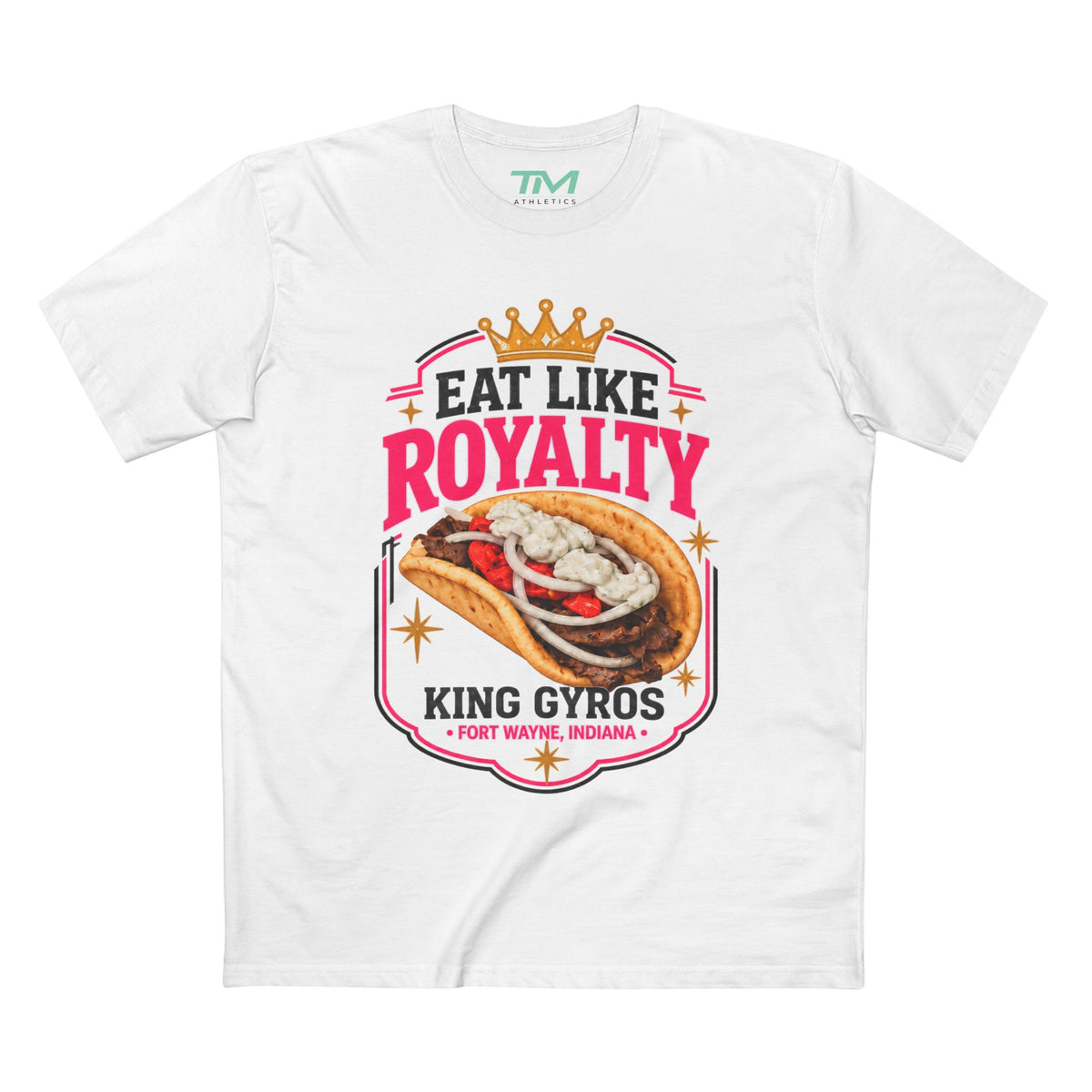 Eat Like Royalty - Midweight Cotton Unisex Tee