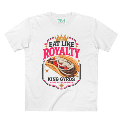 Eat Like Royalty - Midweight Cotton Unisex Tee