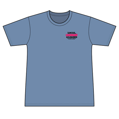 Legendary and Loaded 100% Polyester Unisex Tee