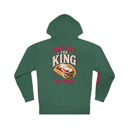 Long Live The King Gyros - Midweight Unisex Hoodie