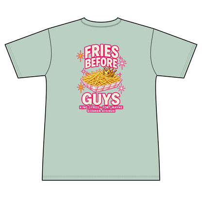 Fries Before Guys 100% Polyester Unisex Tee