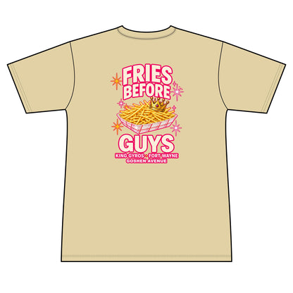 Fries Before Guys 100% Polyester Unisex Tee