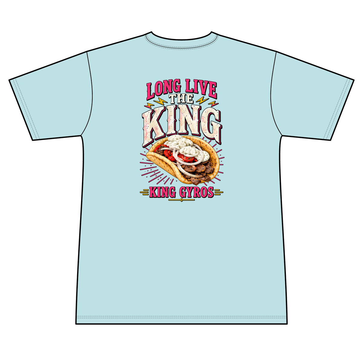 Long Live the King - 100% Polyester Unisex Tee