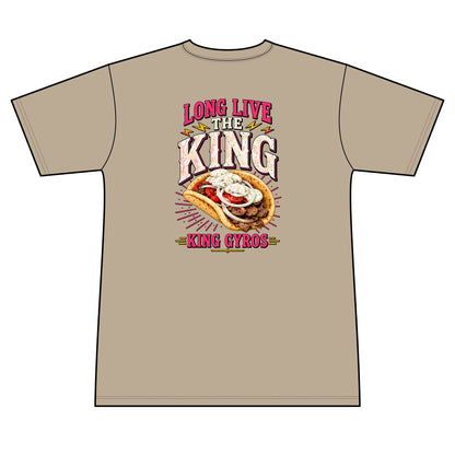 Long Live the King - 100% Polyester Unisex Tee