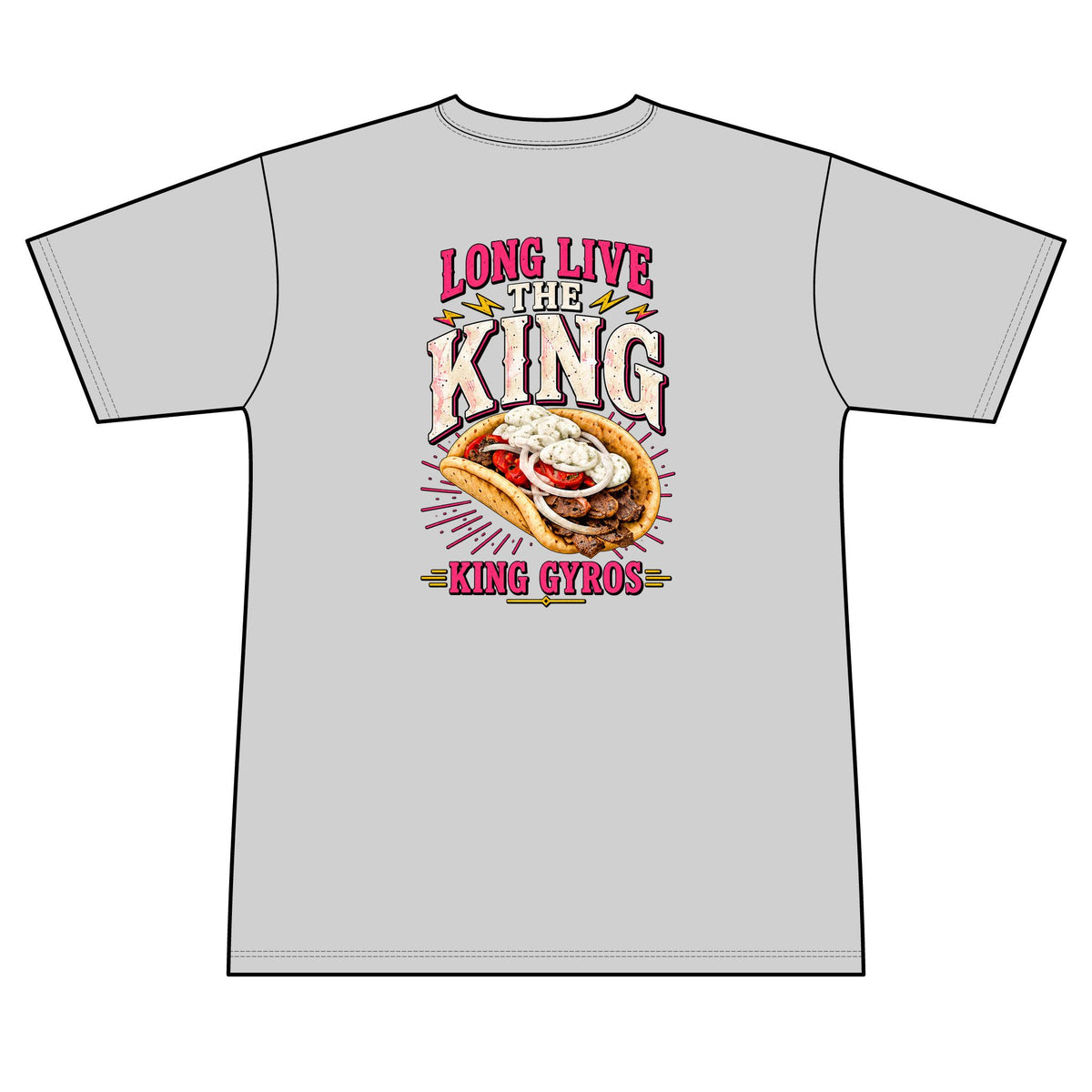 Long Live the King - 100% Polyester Unisex Tee